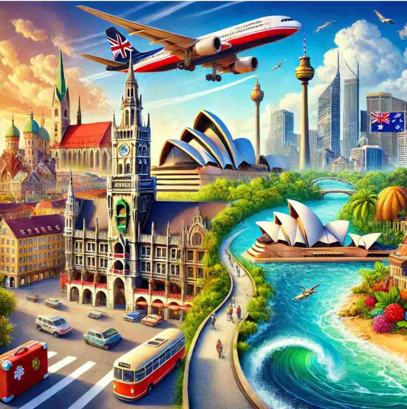 : Reise von München nach Australien: Ein Abenteuer Down Under
