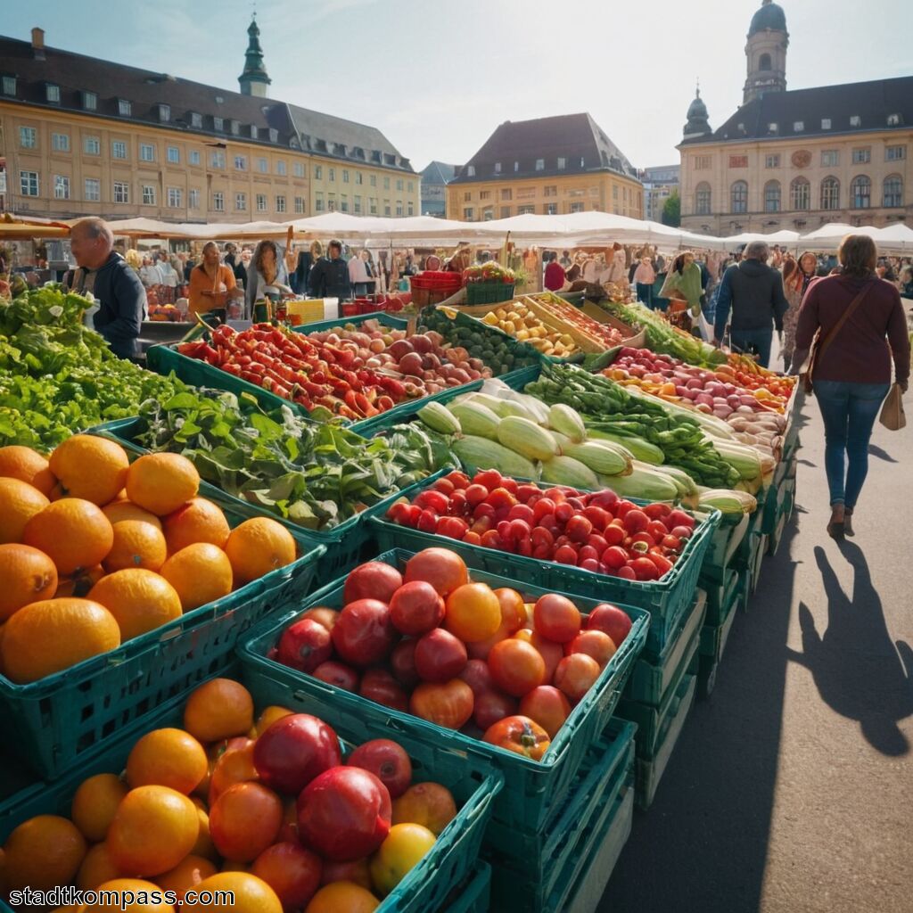 Die besten Wochenmärkte in Mannheim