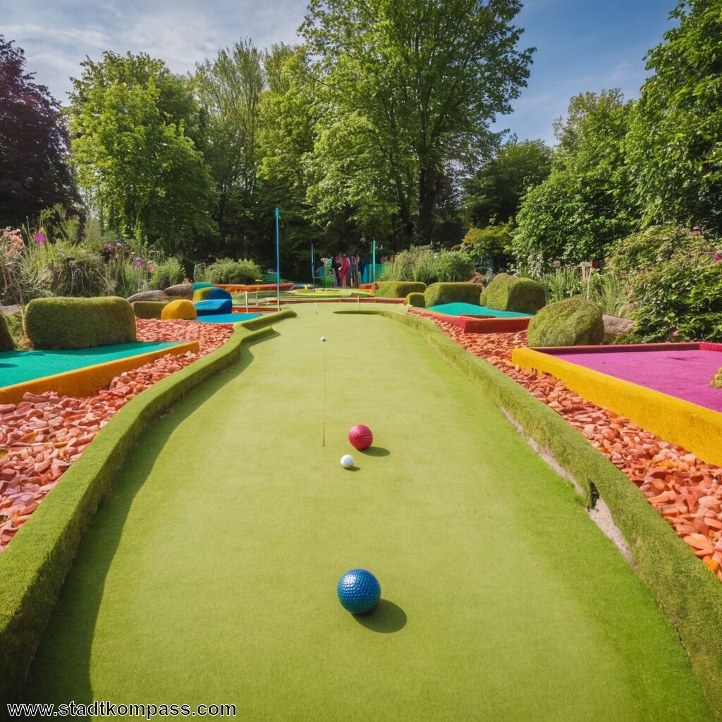 Minigolf Karlsruhe » Spaß und Geschicklichkeit auf dem Platz  