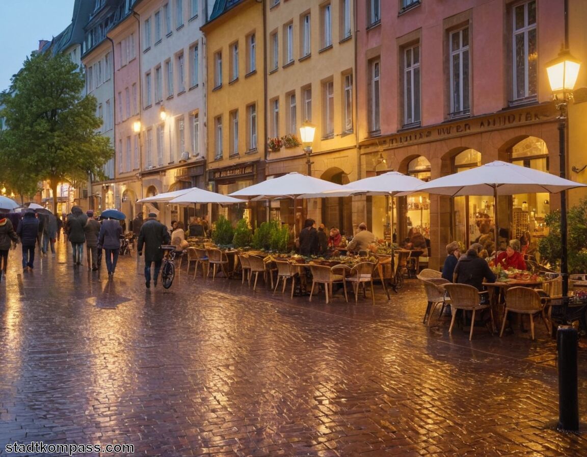Kulinarische Highlights probieren   - Mannheim bei Regen