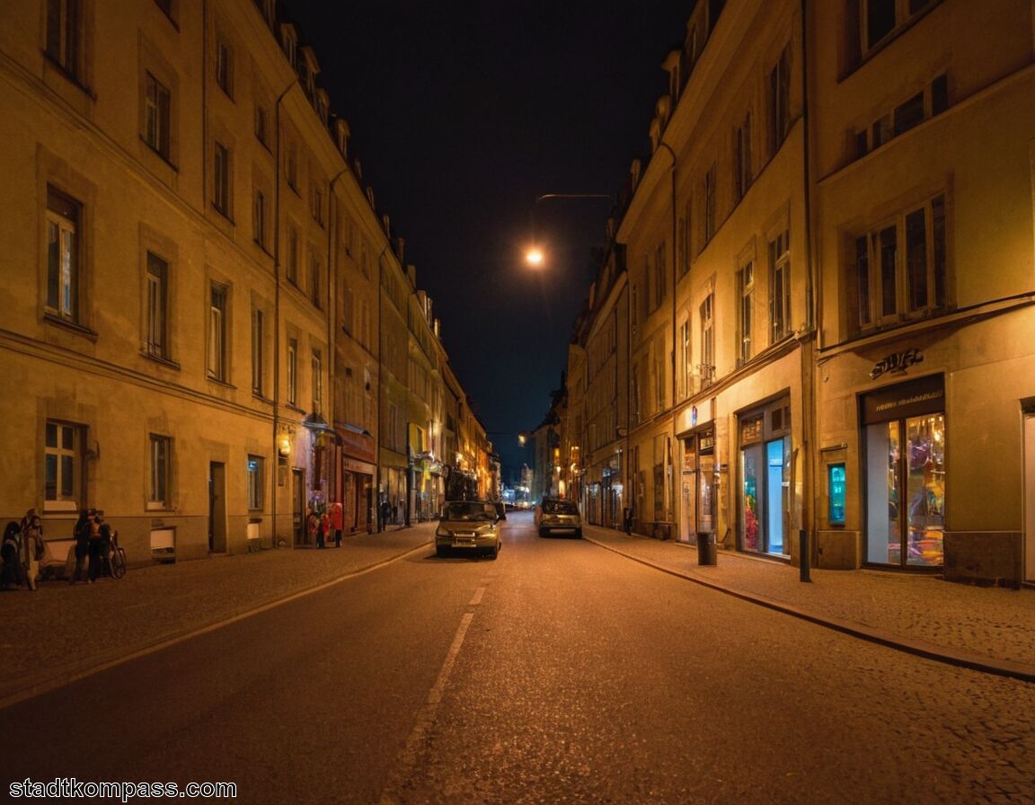 Straßenkunst und Lichtinstallationen bestaunen   - Mannheim bei Nacht erleben
