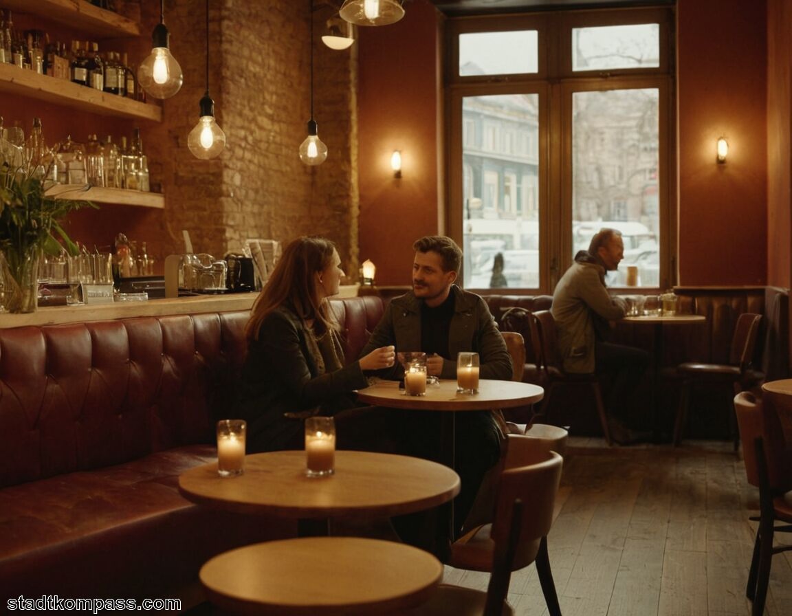 Lokale Bars und Cafés besuchen   - Partnersuche in Mannheim
