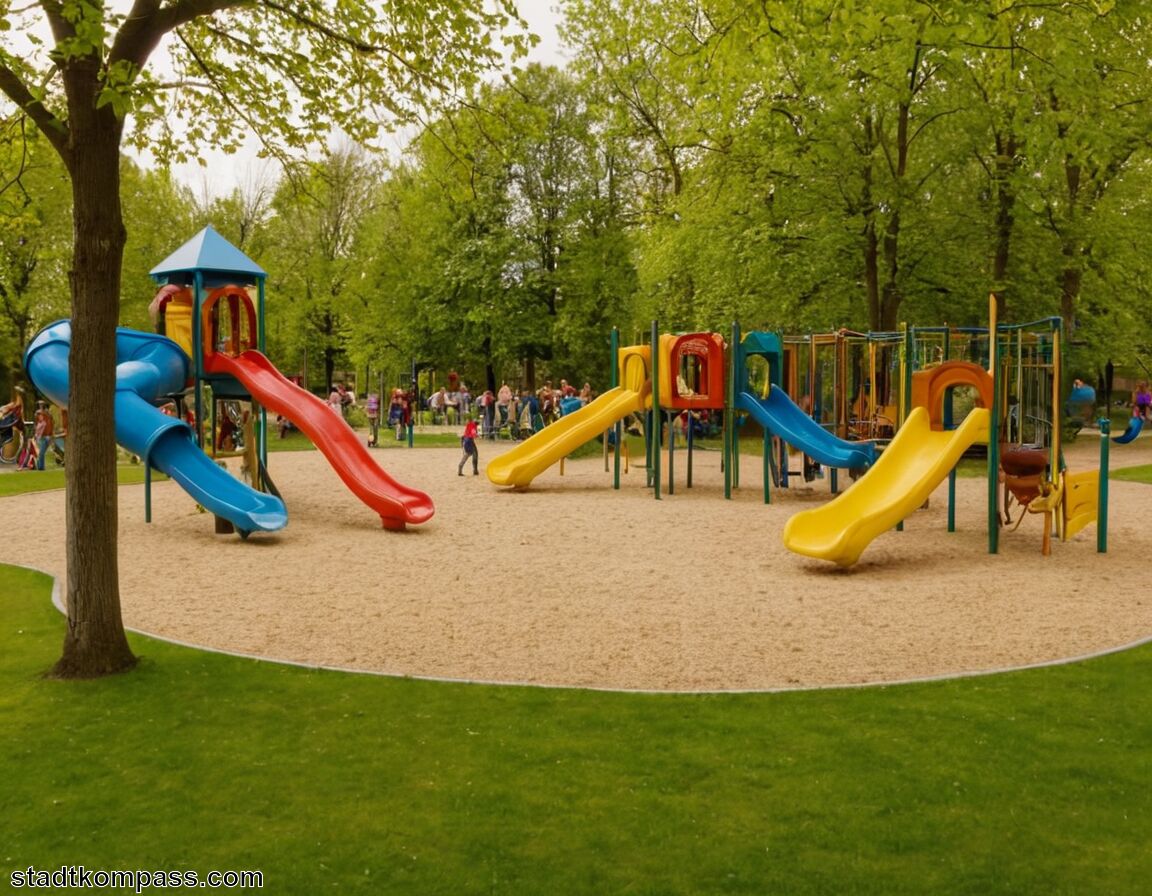 Kinderspielplatz Unterer Luisenpark - Die schönsten Spielplätze in Mannheim