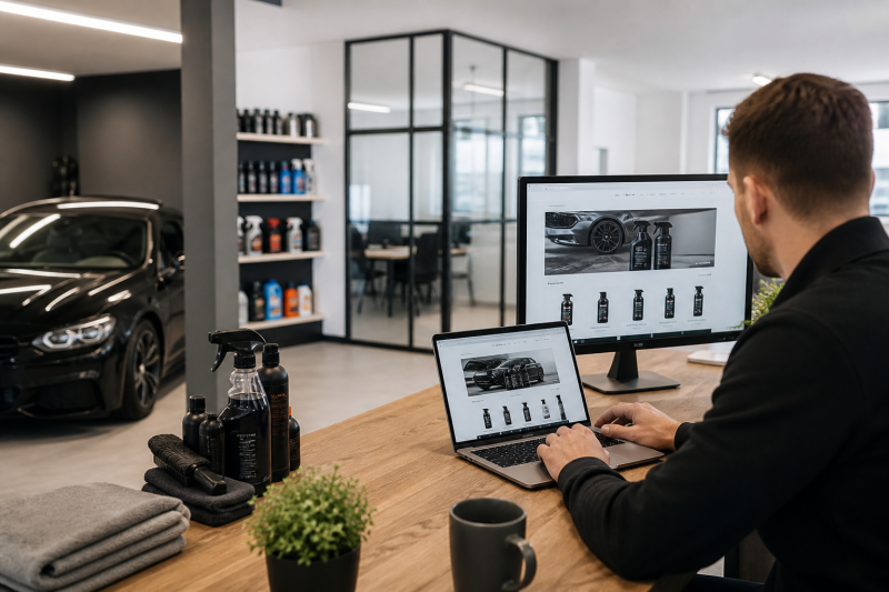 Vom Autopflege-Webshop zur Agentur für E-Commerce